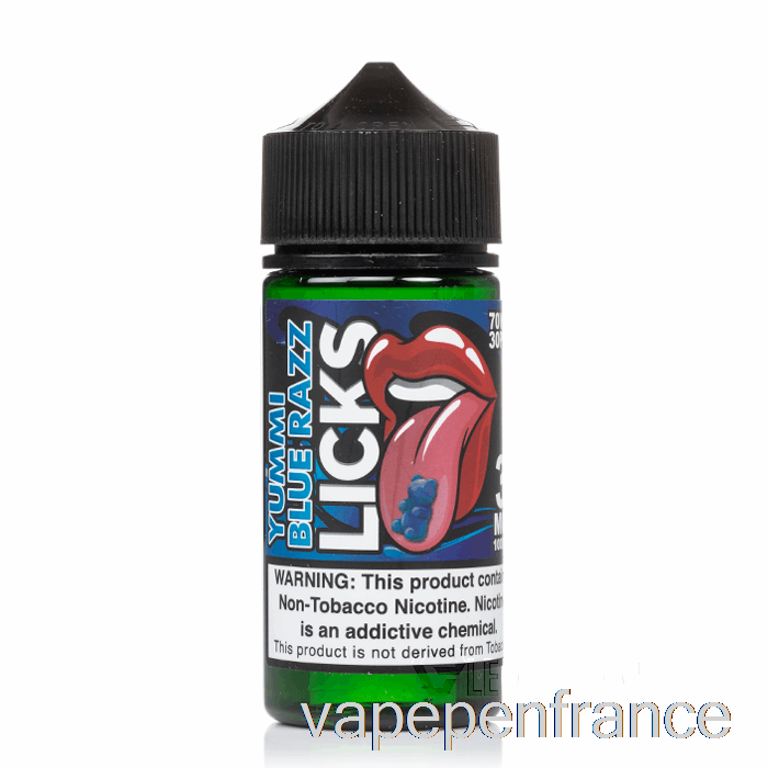 Framboise Bleue Yummi - Lèche Roll Upz - Stylo Vape 100 Ml 0 Mg